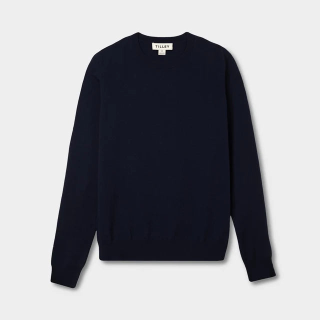 Tilley Stretch Merino Wool Crew Knit Jumper
