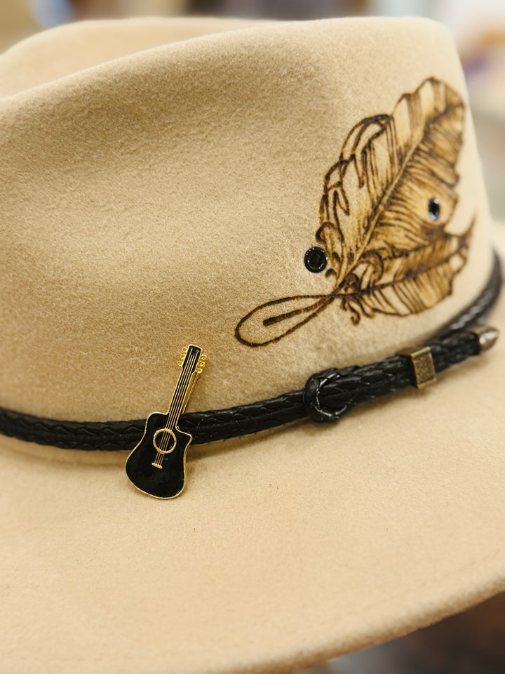 Custom Design Pyography Art for Hats 🔥