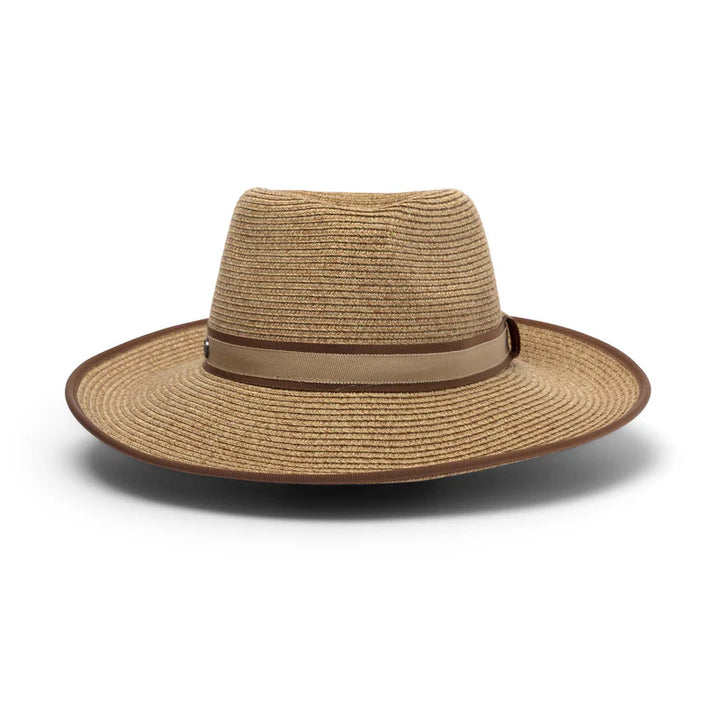 Royston Flexibraid Camel Fedora - Canopy Bay by Deborah Hutton