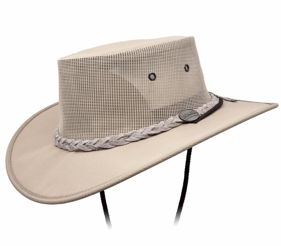 Barmah Hats - Canvas Drover - Beige