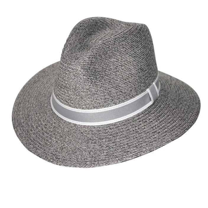 Carrington Flexibraid Grey Fedora - Canopy Bay by Deborah Hutton