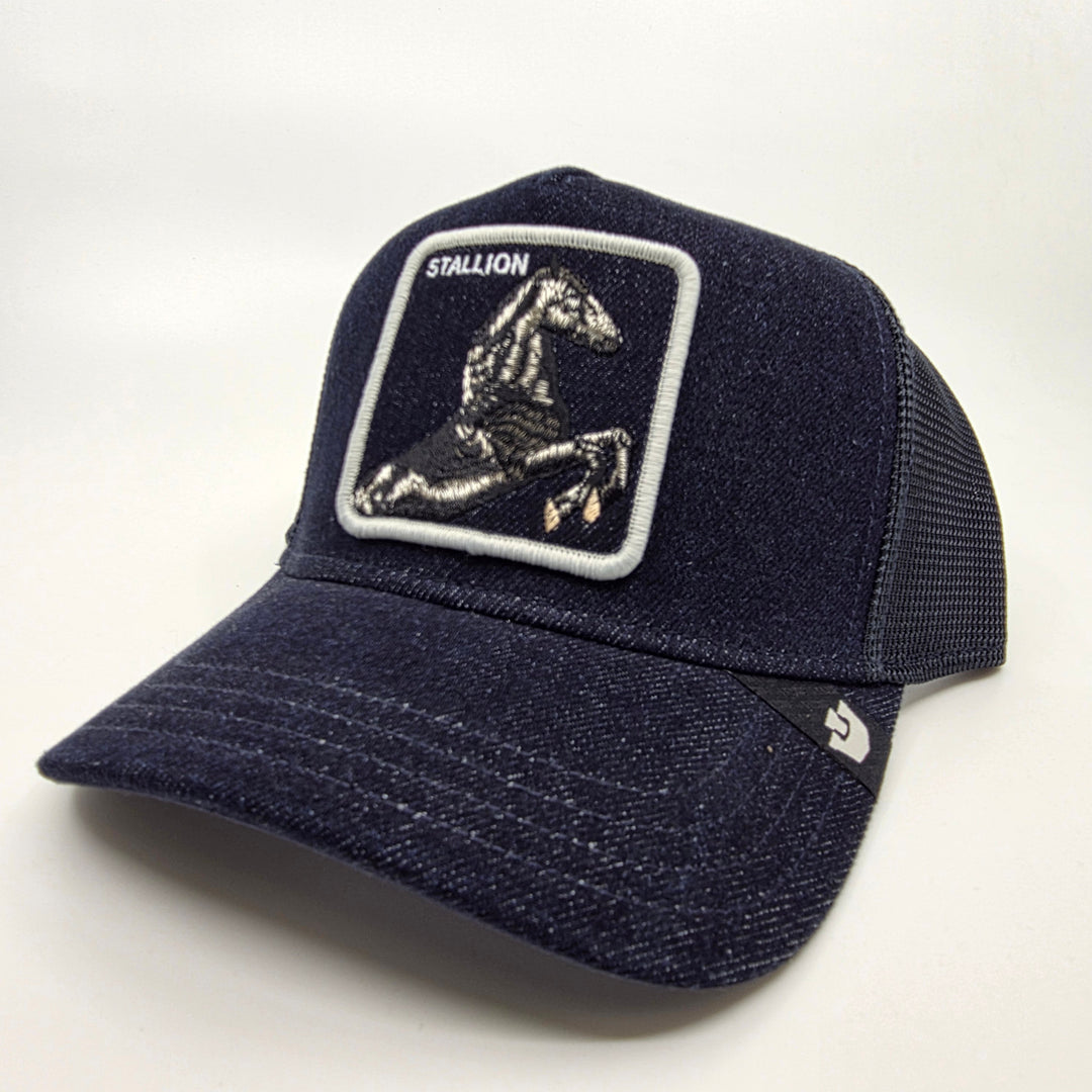 Goorin Bros Trucker Cap - Stallion Dark Denim