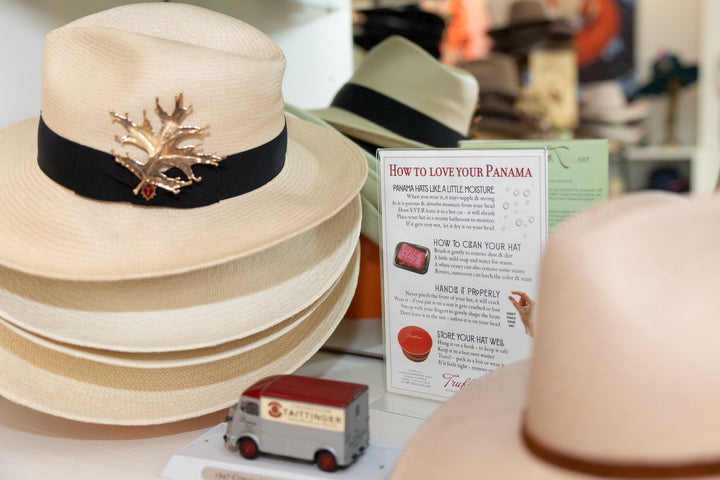 Truffaux Panama Golden Casablanca Fino Hat