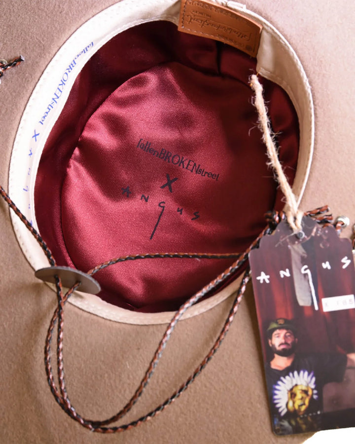 Fallen Broken Street X Angus Stone - Troubadour Felt Hat