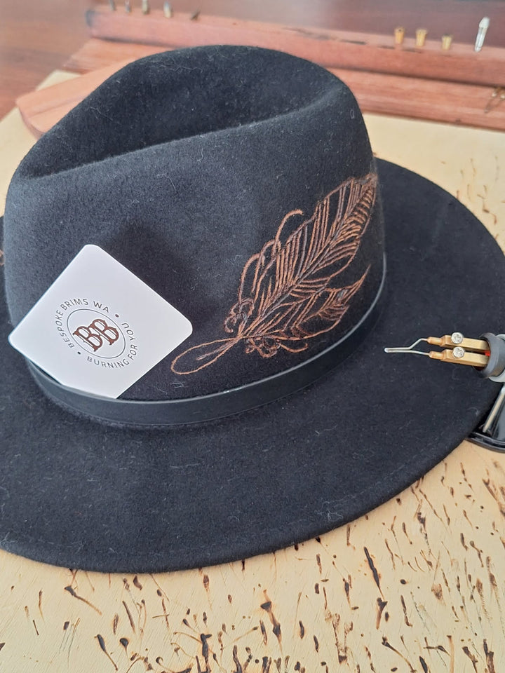 Custom Design Pyography Art for Hats 🔥