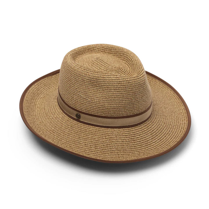 Royston Flexibraid Camel Fedora - Canopy Bay by Deborah Hutton