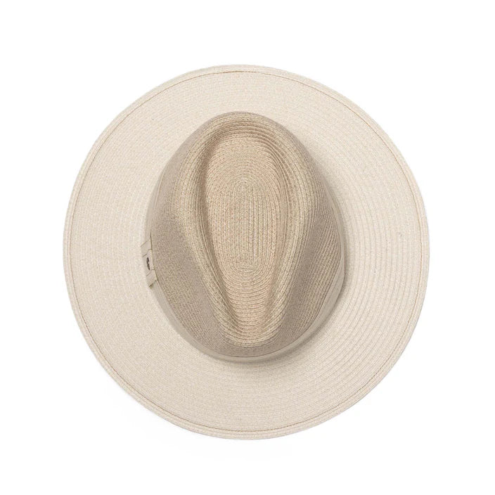 Peta Flexibraid Mix Camel / Ivory Fedora - Canopy Bay by Deborah Hutton