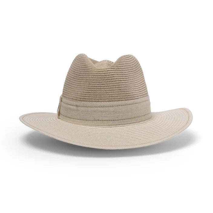 Peta Flexibraid Mix Camel / Ivory Fedora - Canopy Bay by Deborah Hutton