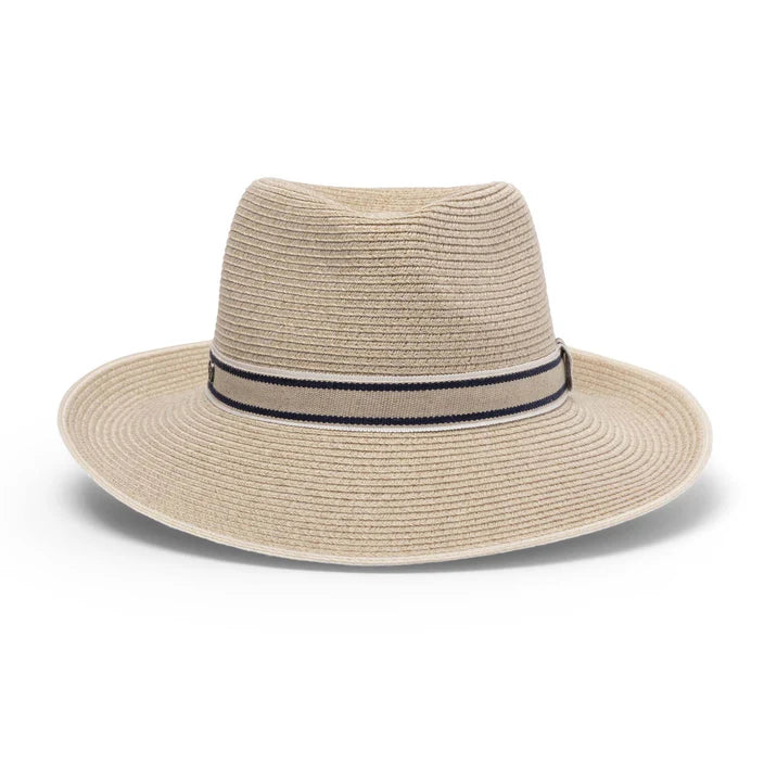 Malibu Flexibraid Mix Camel Fedora - Canopy Bay by Deborah Hutton