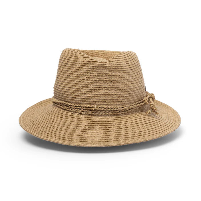 Palma Raffia Natural Fedora - Canopy Bay by Deborah Hutton