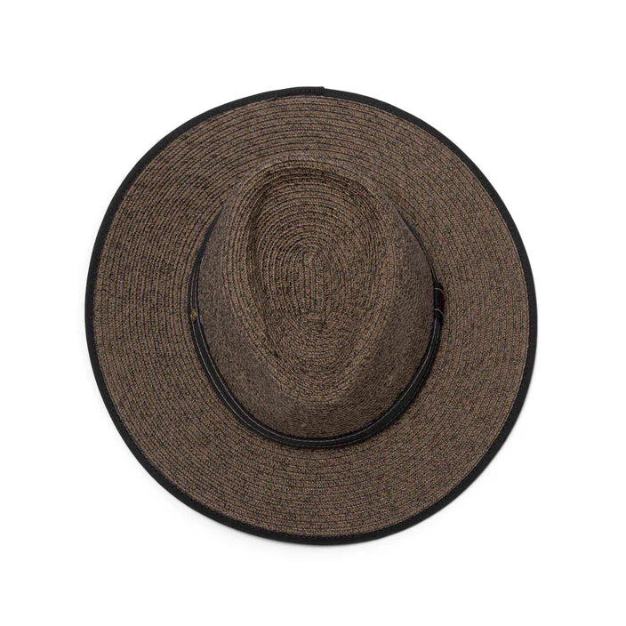 Durham Flexibraid Burnt Clove Fedora - Canopy Bay by Deborah Hutton