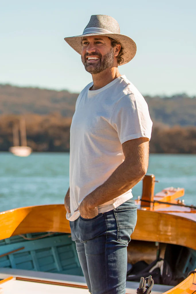 Carrington Flexibraid Grey Fedora - Canopy Bay by Deborah Hutton