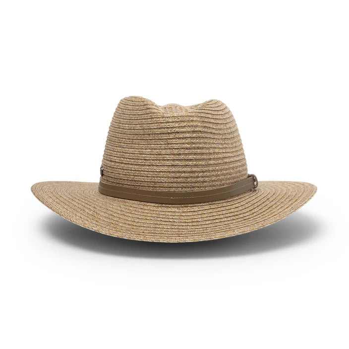 Broughton Flexibraid Mix Camel Fedora - Canopy Bay by Deborah Hutton