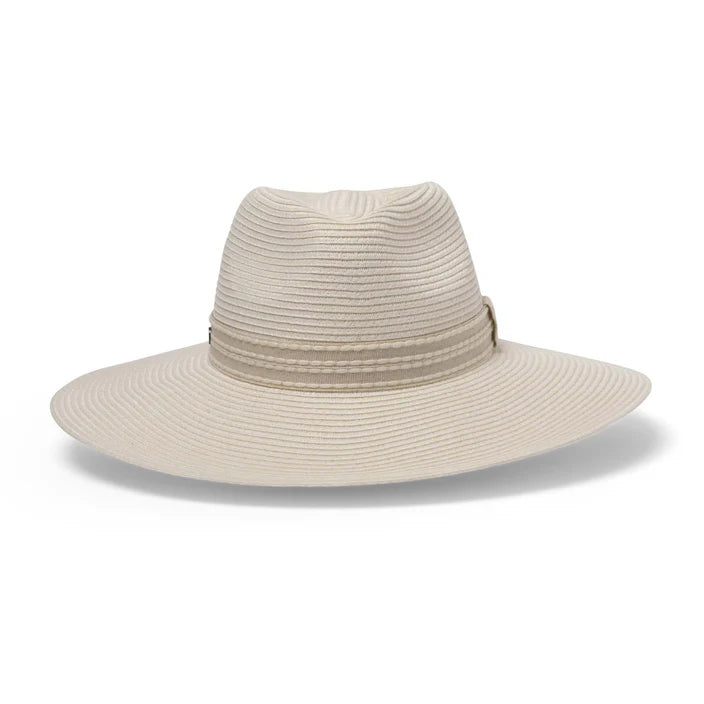 Whitehaven Flexibraid Ivory Fedora - Canopy Bay by Deborah Hutton