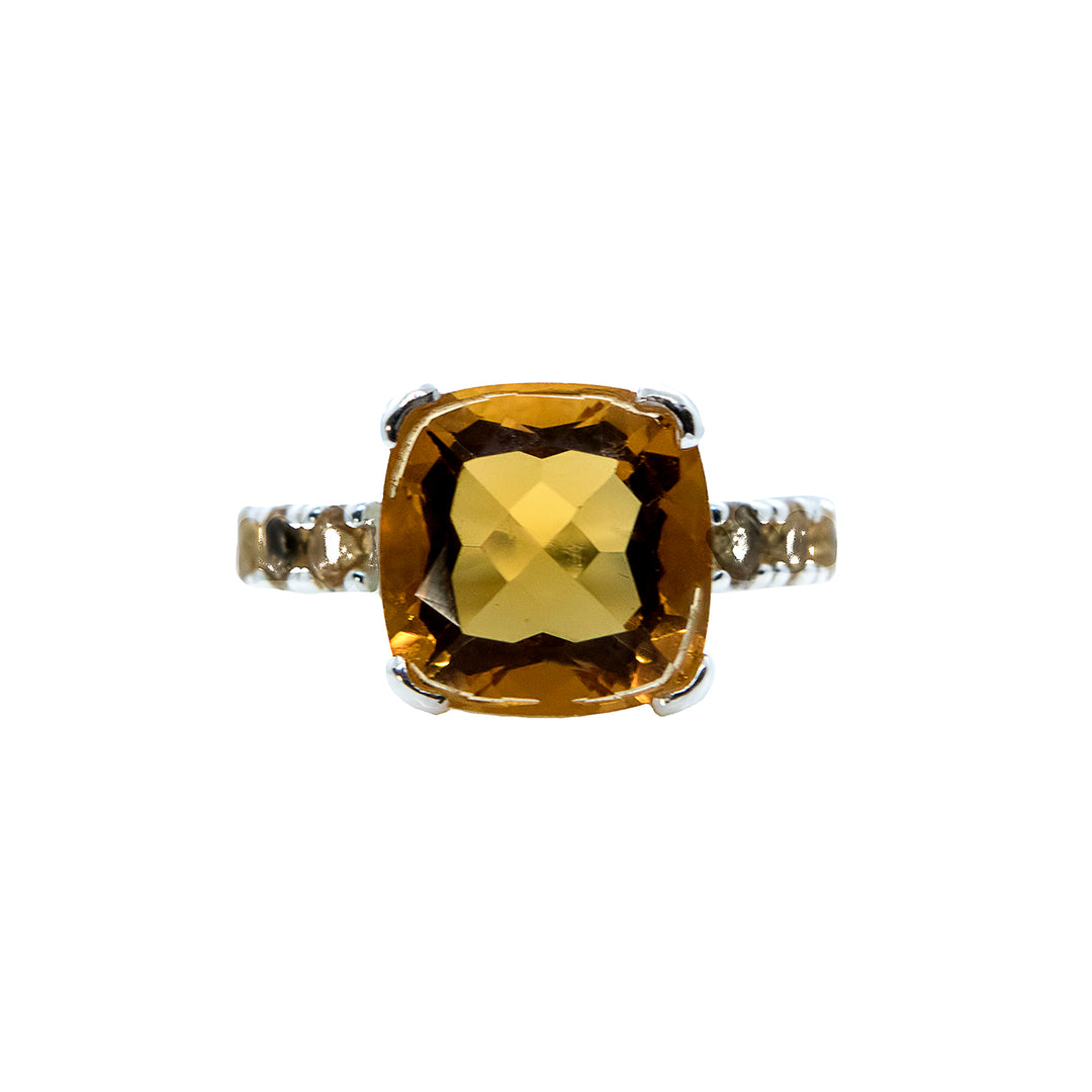 Delicate Ring Citrine