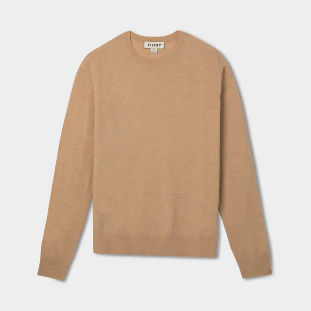 Tilley Stretch Merino Wool Crew Knit Jumper