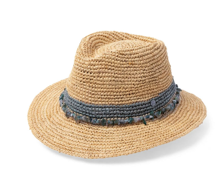Christine Raffia Fedora