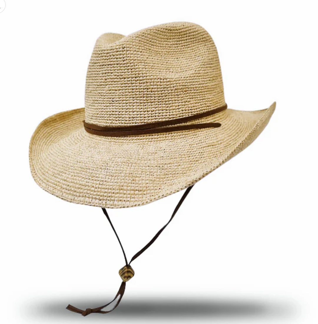 Raffia Cowboy Hat