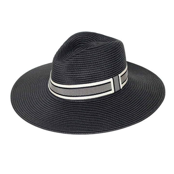 Toorak Flexibraid Charcoal Fedora - Canopy Bay by Deborah Hutton