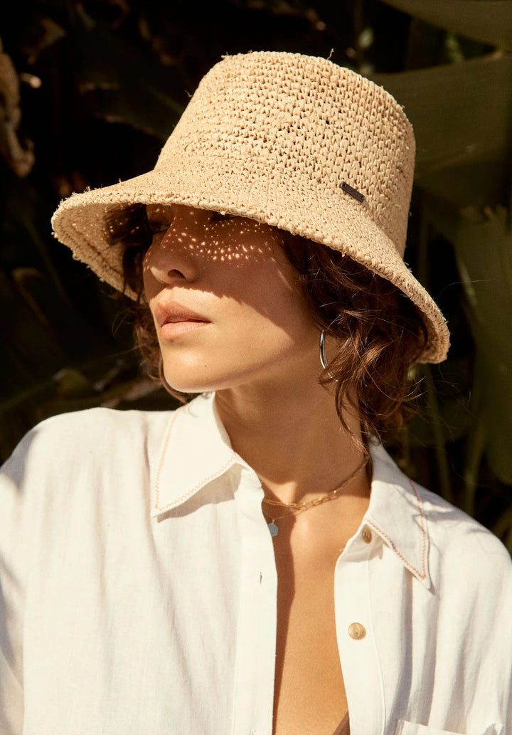 Ellee Straw Bucket Hat