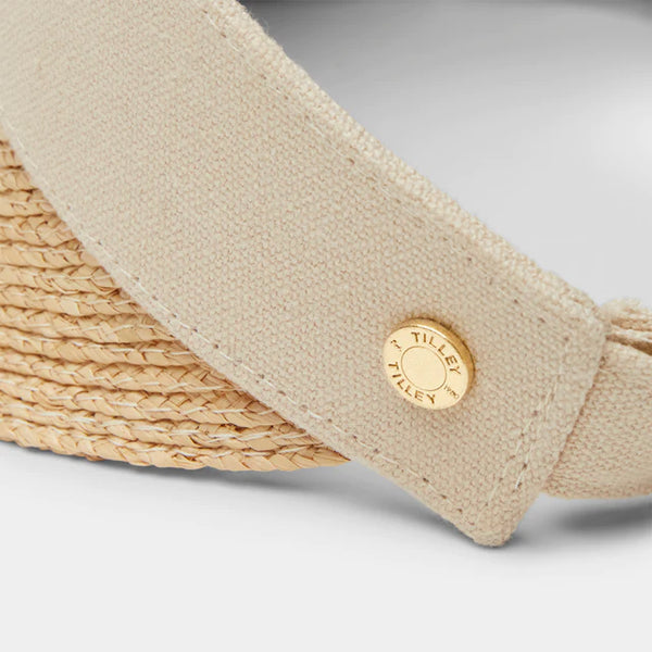 Tilley Wide Brim Visor Natural
