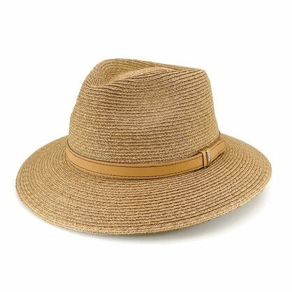 Tully Raffia Fedora - Canopy Bay
