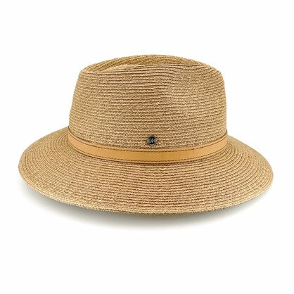 Tully Raffia Fedora - Canopy Bay