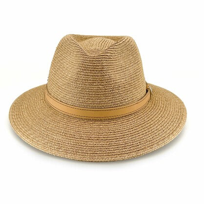 Tully Raffia Fedora - Canopy Bay