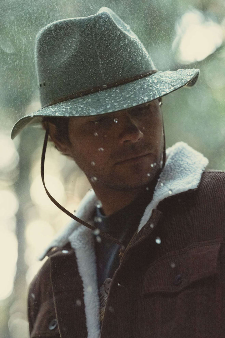 Wesley WTHR Guard Packable Fedora - Brixton