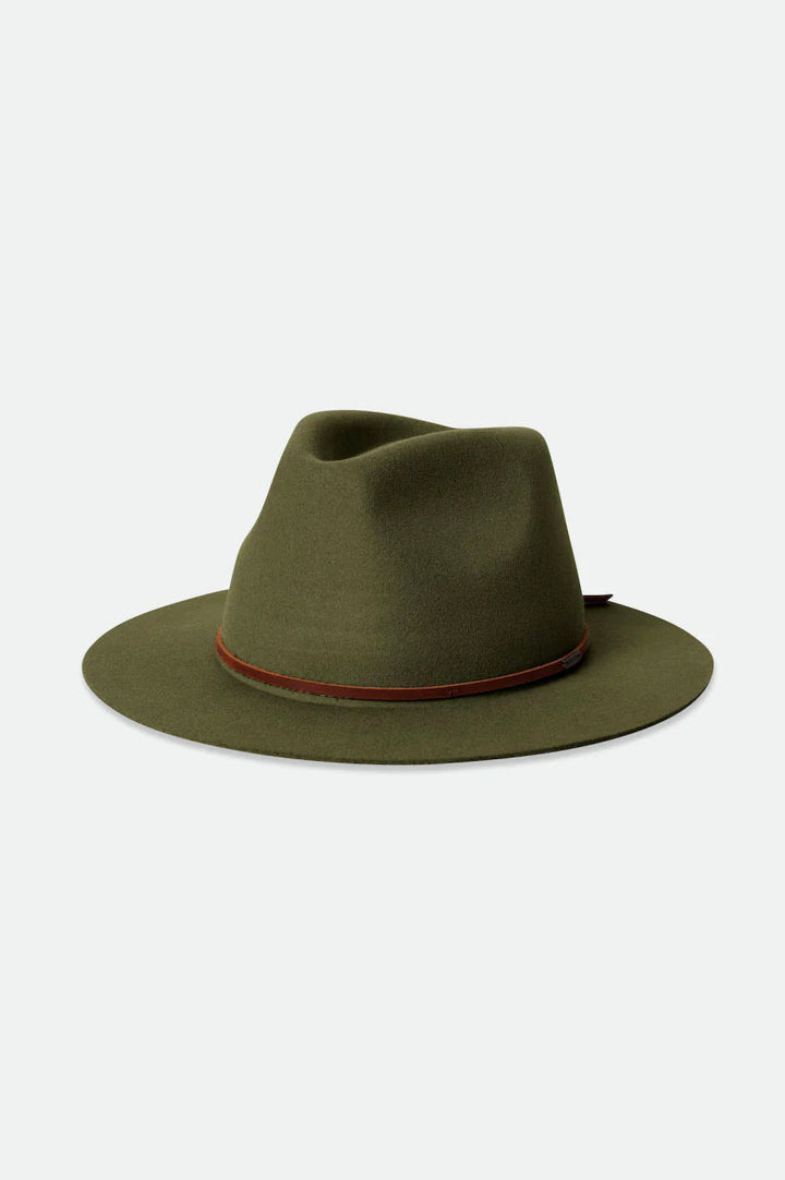 Welsey Wool Felt Fedora - Brixton