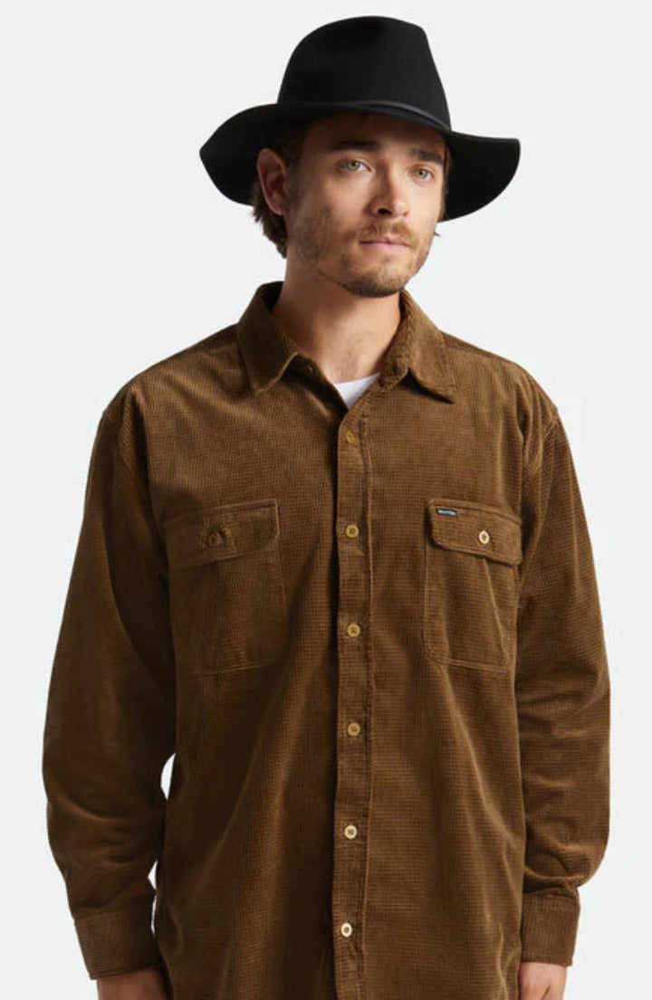 Welsey Wool Felt Fedora - Brixton