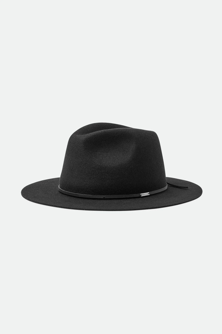 Welsey Wool Felt Fedora - Brixton