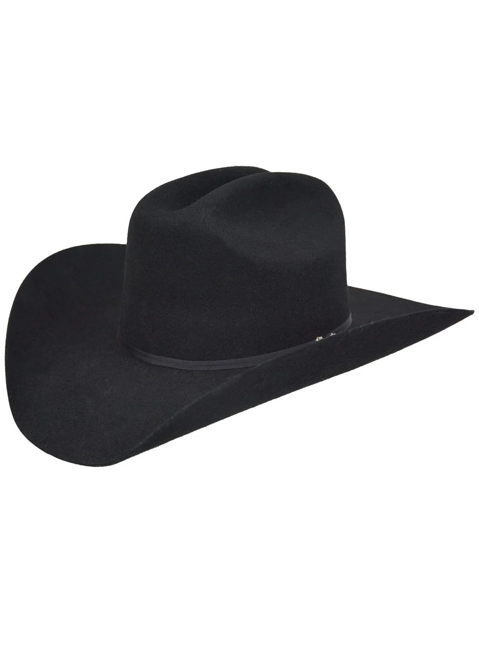 Wrangler Brodie Black Wool Felt Cowboy Hat
