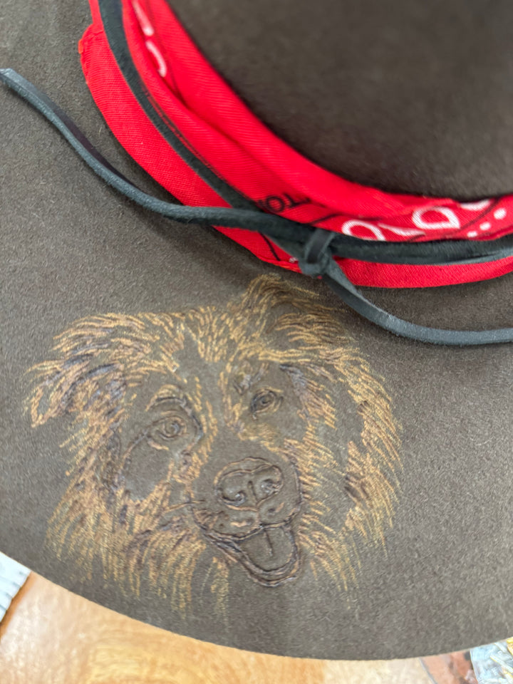 Custom Design Pyography Art for Hats 🔥