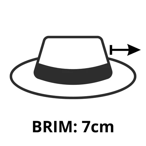 Caroline Wash & Wear Fedora - Evoke