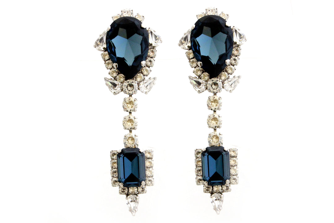 Dynasty Oscar Sapphire Earrings - House of Emmanuele