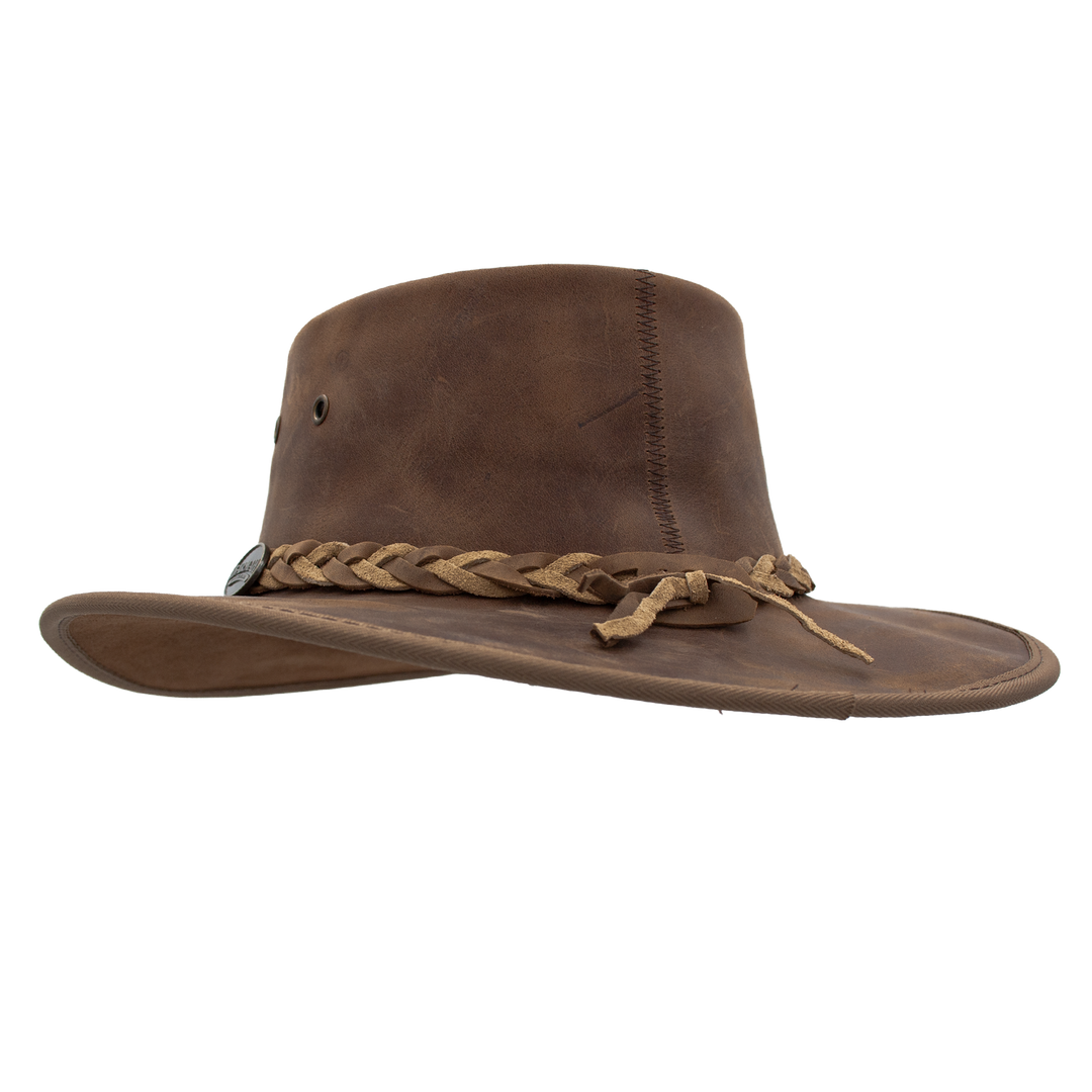 Barmah Squashy Bronco - Hickory Two Tone Band