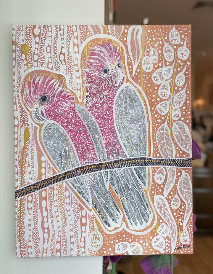 Pink Galahs - Connie Rovina