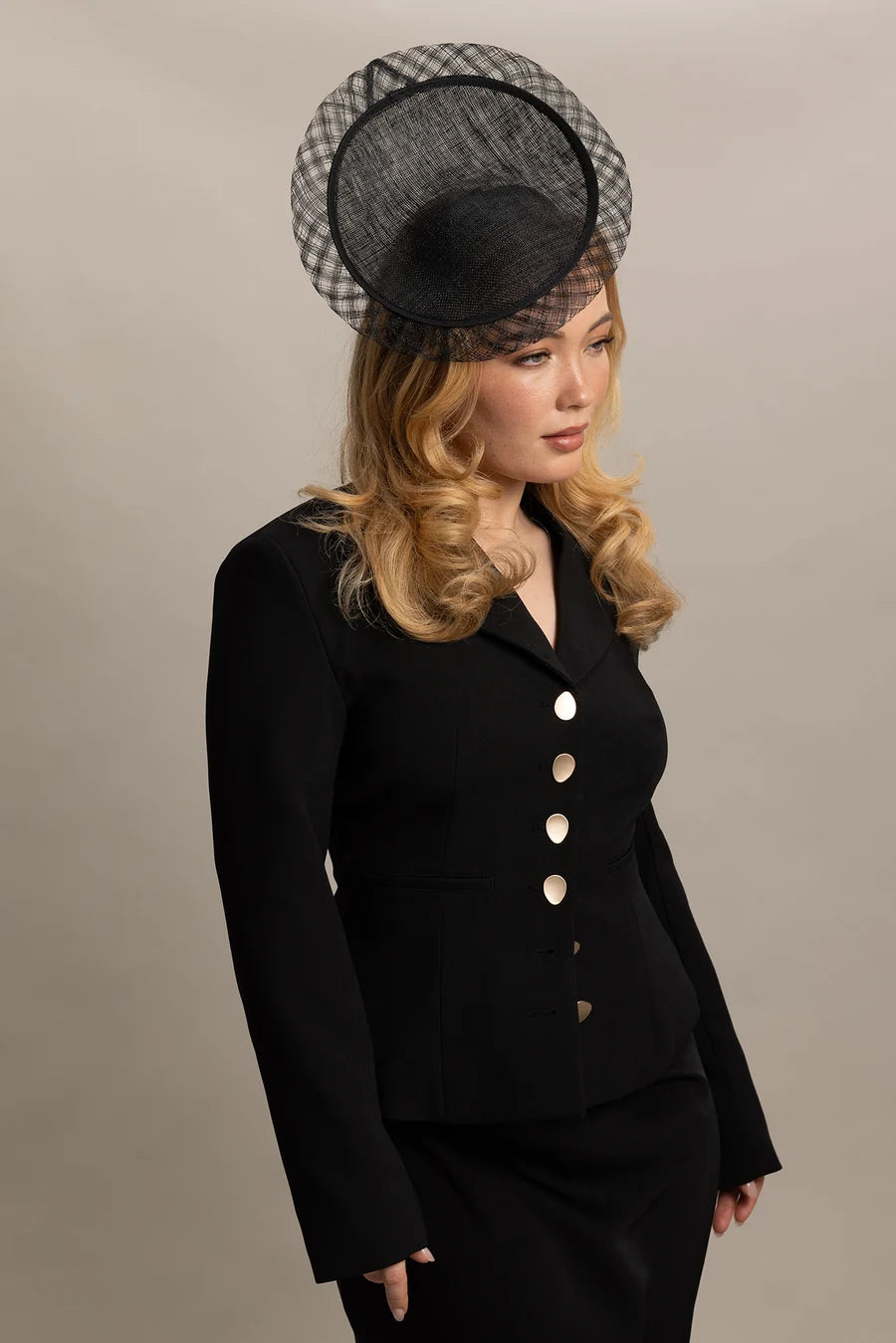 Kate Fascinator Black