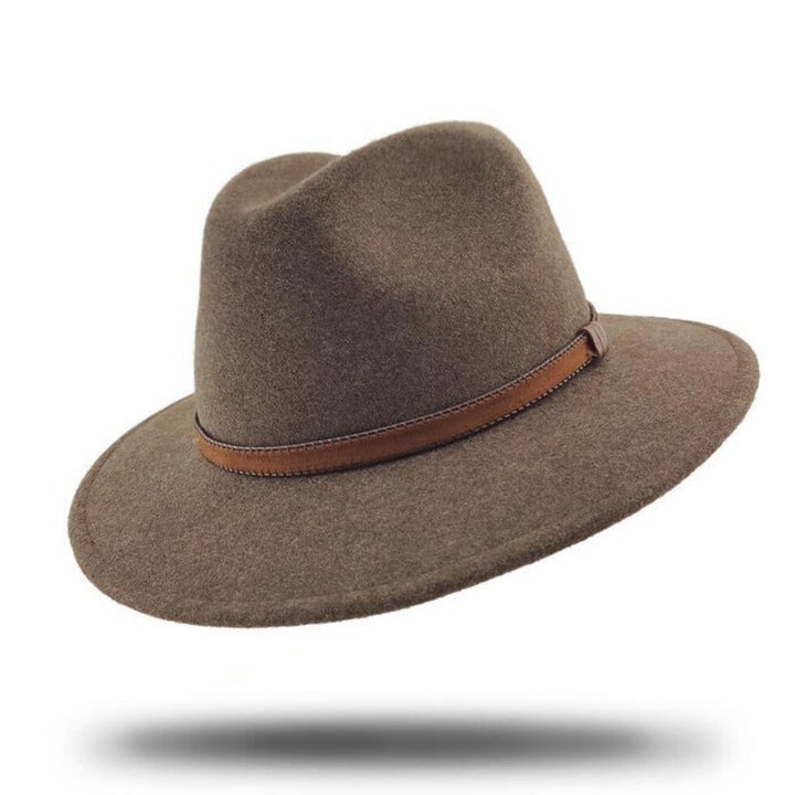 Laurence Italian Crushable Wool Fedora - Stanton - IT001