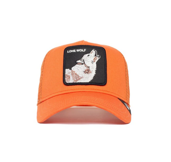 Goorin Bros Trucker Cap - The Lone Wolf Pumpkin