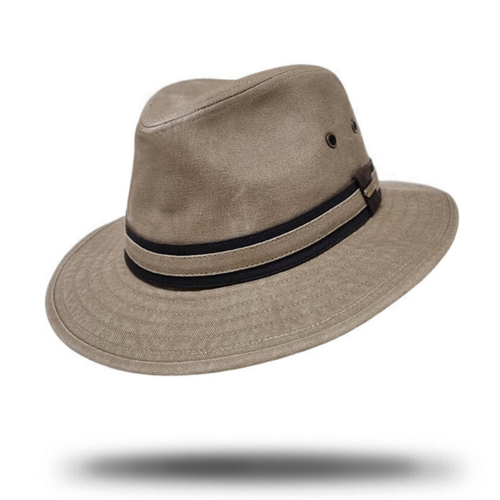 Wax Cotton Safari Hat UPF 50+
