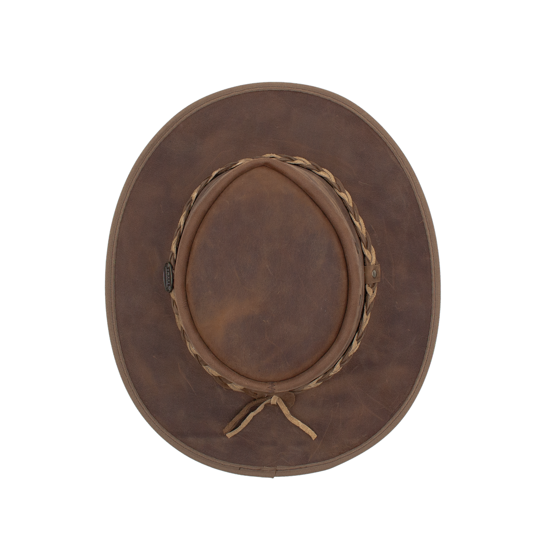 Barmah Squashy Bronco - Hickory Two Tone Band