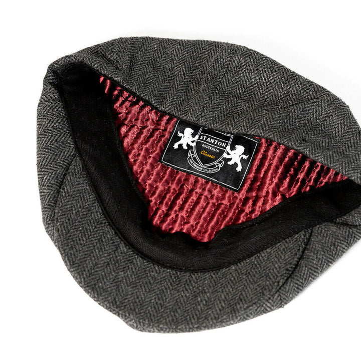 Herringbone Newsboy Cap - SY910