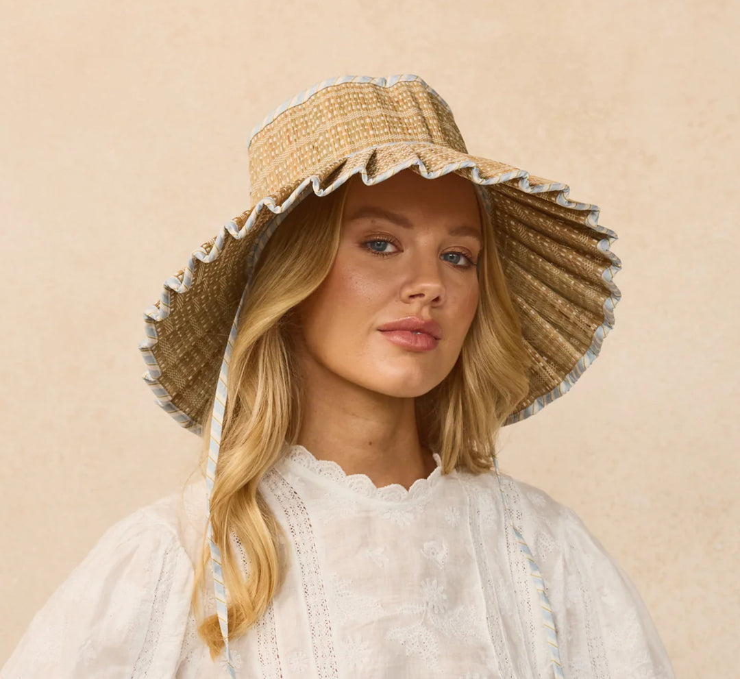 Lorna Murray X Kathy Hilton Rushcutters Bay | Luxe Capri Hat