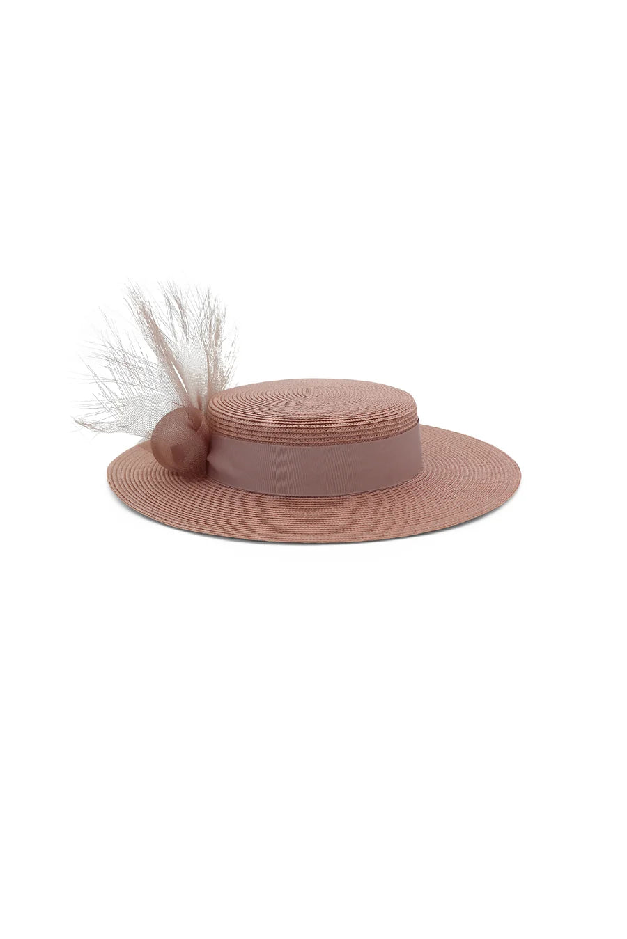 Narla Racewaer Boater Blush Pink