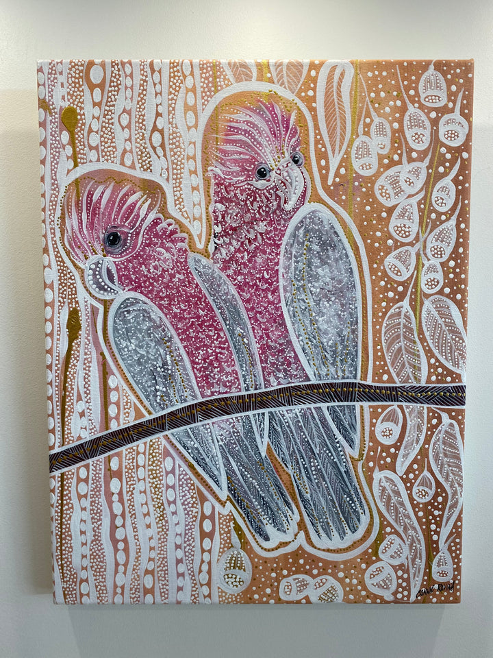 Pink Galahs - Connie Rovina