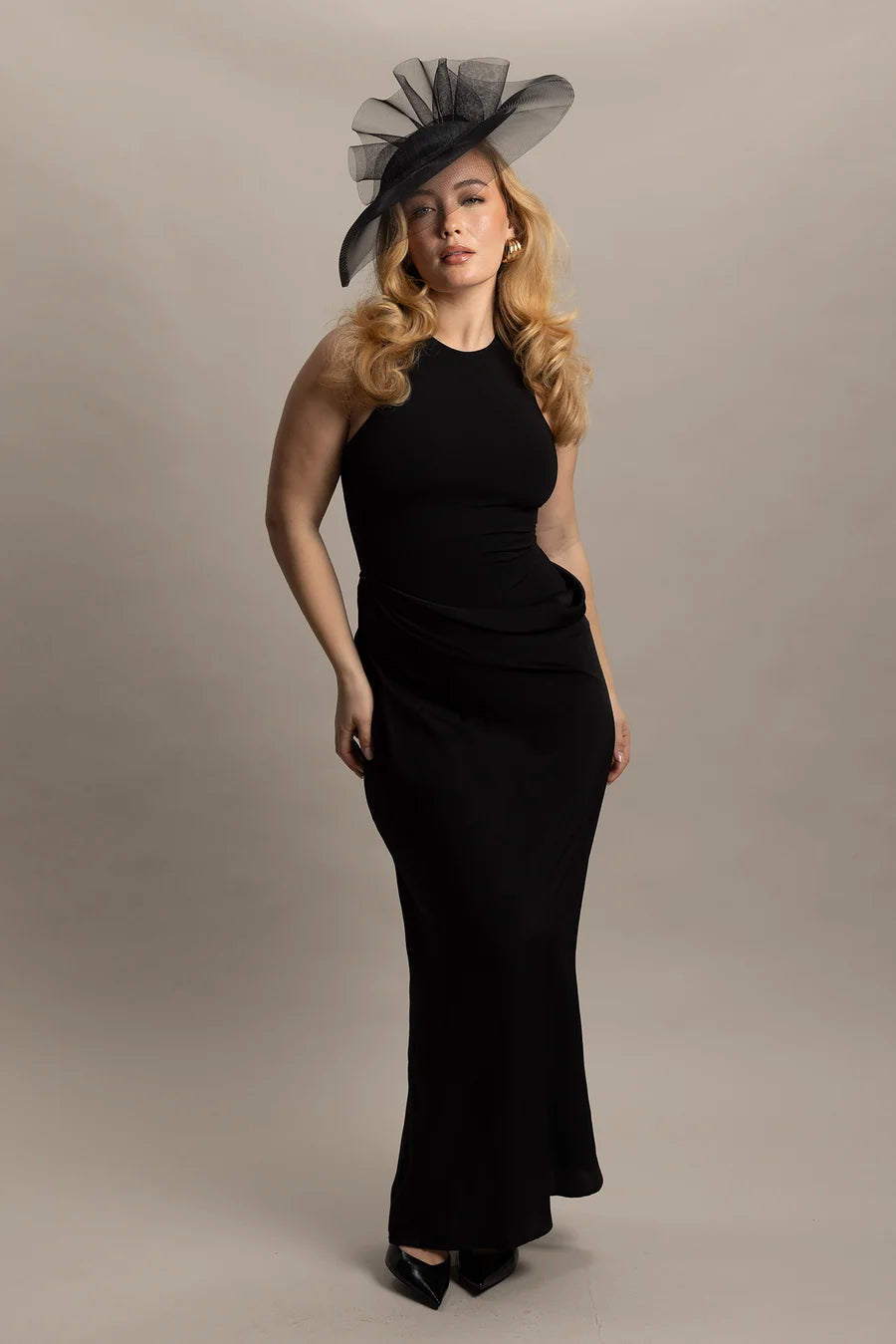 Julia Fascinator Black