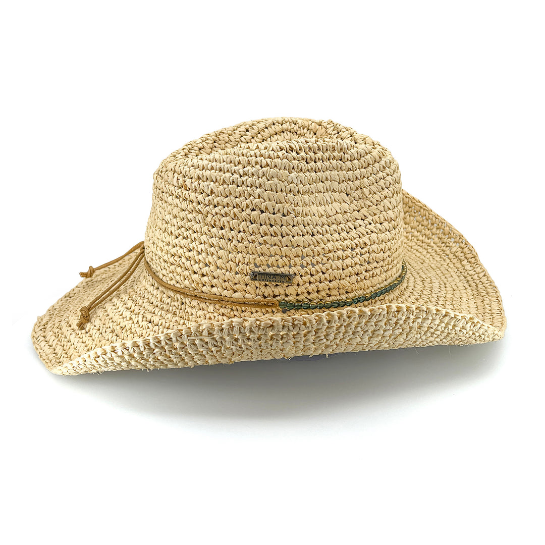 Skye Straw Cowboy Hat - Tina M Copenhagen TM732