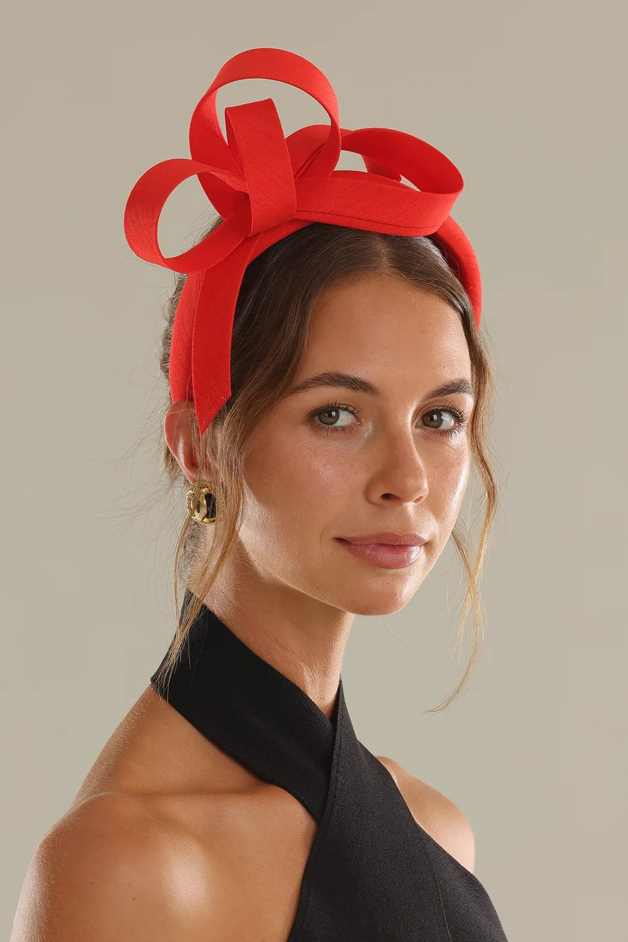 Mel Fascinator Red